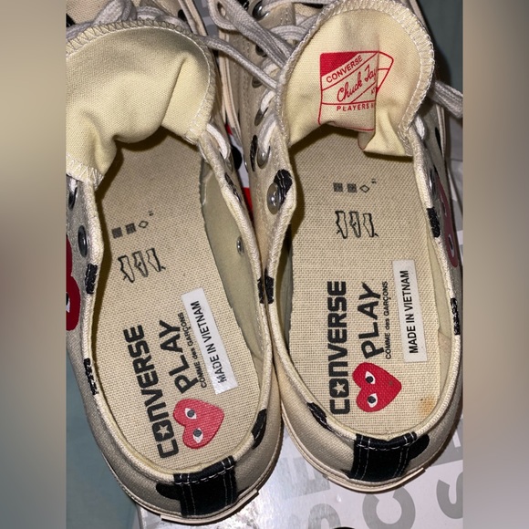 Comme des Garçons PLAY Converse Sneakers - Picture 8 of 10